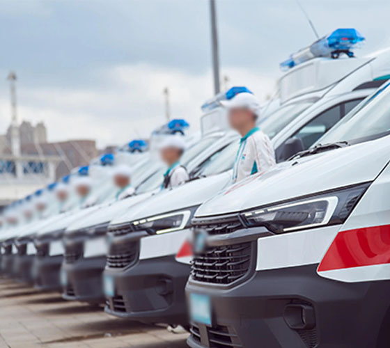 饶河县服务车队展示